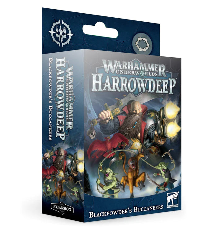 ورشة عمل الألعاب: Warhammer Underworlds: Harrowdeep – Blackpowder's Buccaneers (110-82)