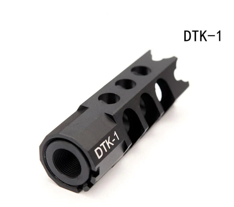 
                  
                    DTK-1 CNC Alloy Flash Hider For AK74U Gel Blaster Upgrade 14mm Threaded - Command Elite Hobbies
                  
                