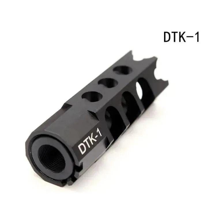 
                  
                    DTK-1 CNC Alloy Flash Hider For AK74U Gel Blaster Upgrade 14mm Threaded - Command Elite Hobbies
                  
                