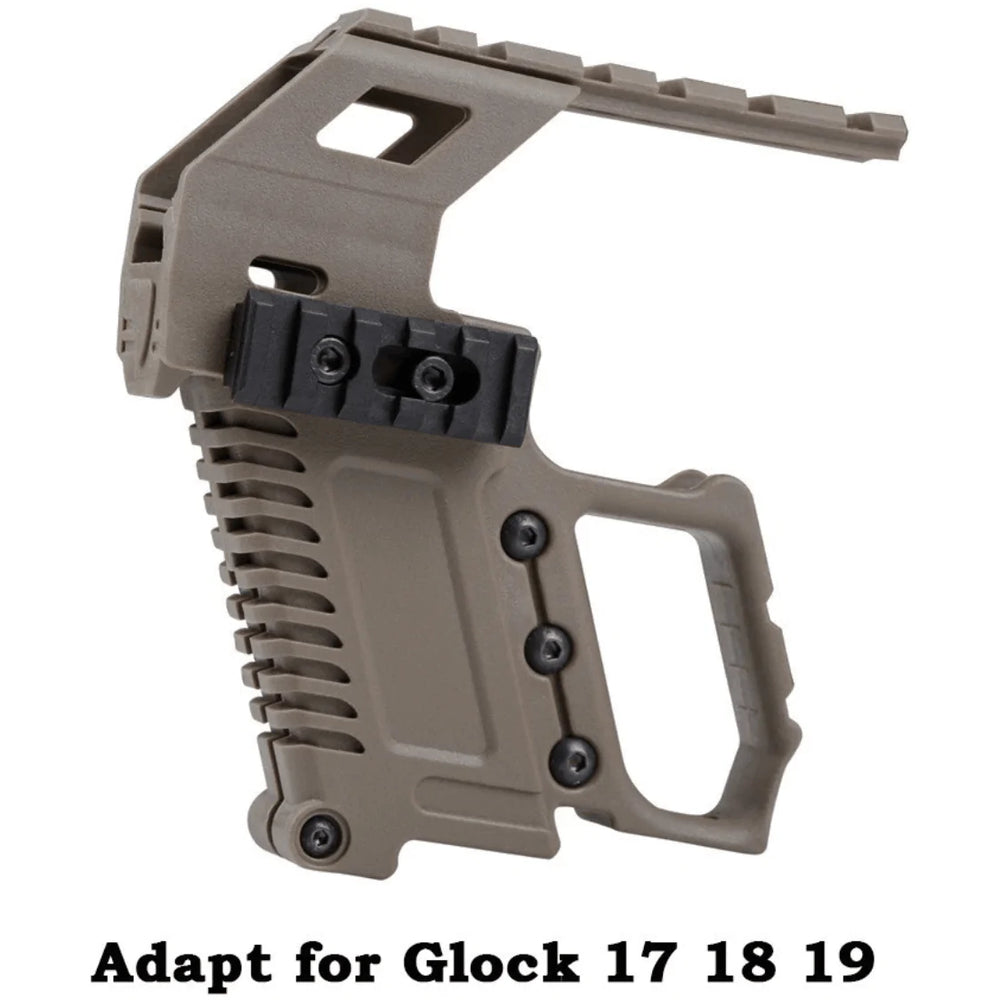 
                  
                    Glock Gel Blaster Pistol Carbine Kit Quick Reload For G17 G18 G19 (Colour: Tan) - Command Elite Hobbies
                  
                