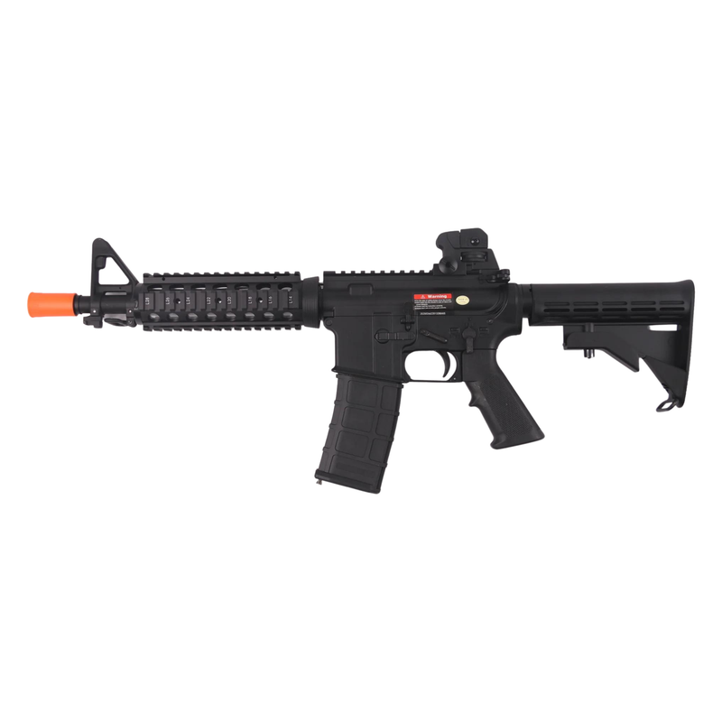 GOLDEN EAGLE M4 CQB FULL METAL GAS POWERED BLOWBACK GEL BLASTER RIFLE