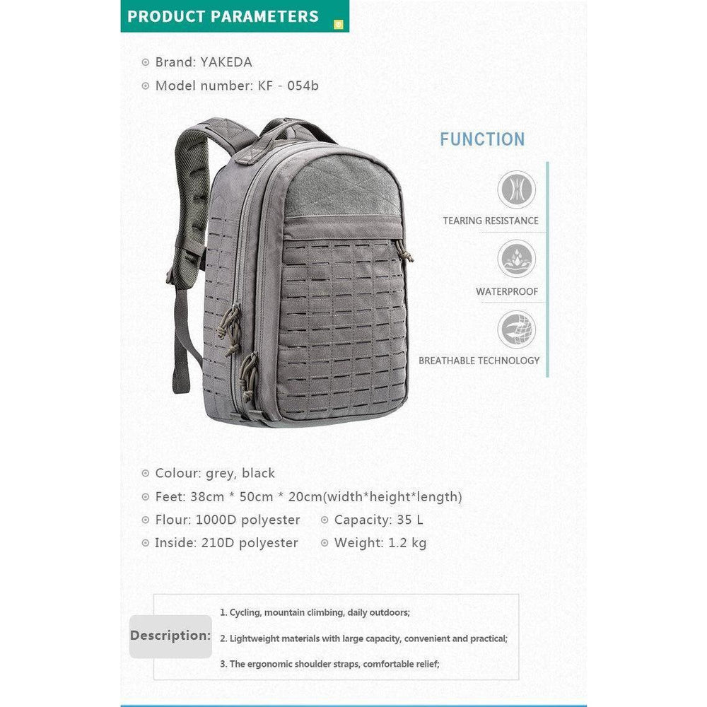 
                  
                    Yakeda Backpack 35L - Command Elite Hobbies
                  
                