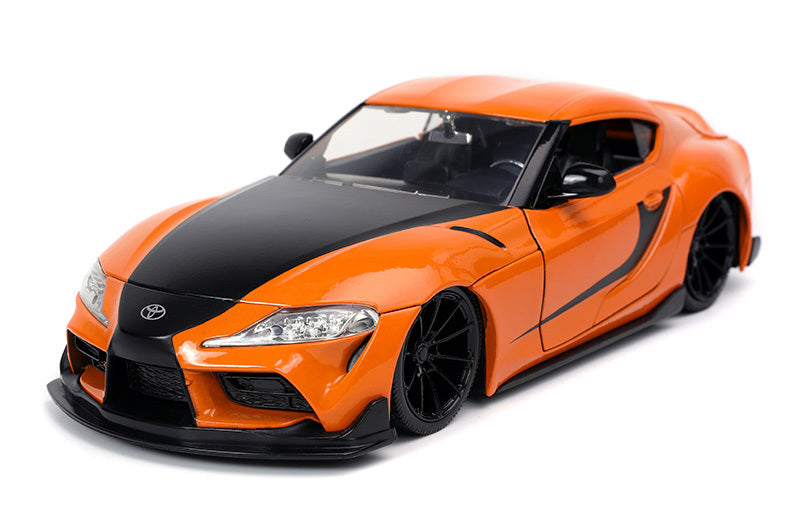 Fast and Furious - 2020 Toyota Supra Metallic Orange 1/24th Scale - Command Elite Hobbies