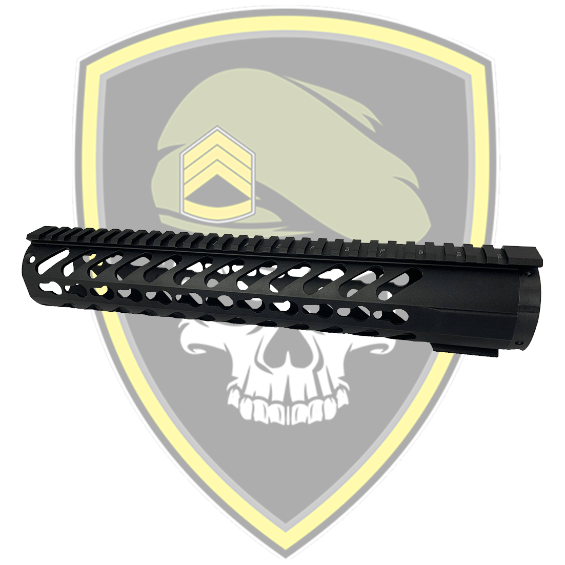 KEYMOD HANDGUARD - BLACK 12"