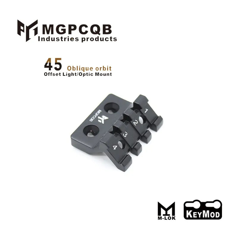 
                  
                    MGPCQB 45 degree side - allows for optic mounts - Command Elite Hobbies
                  
                