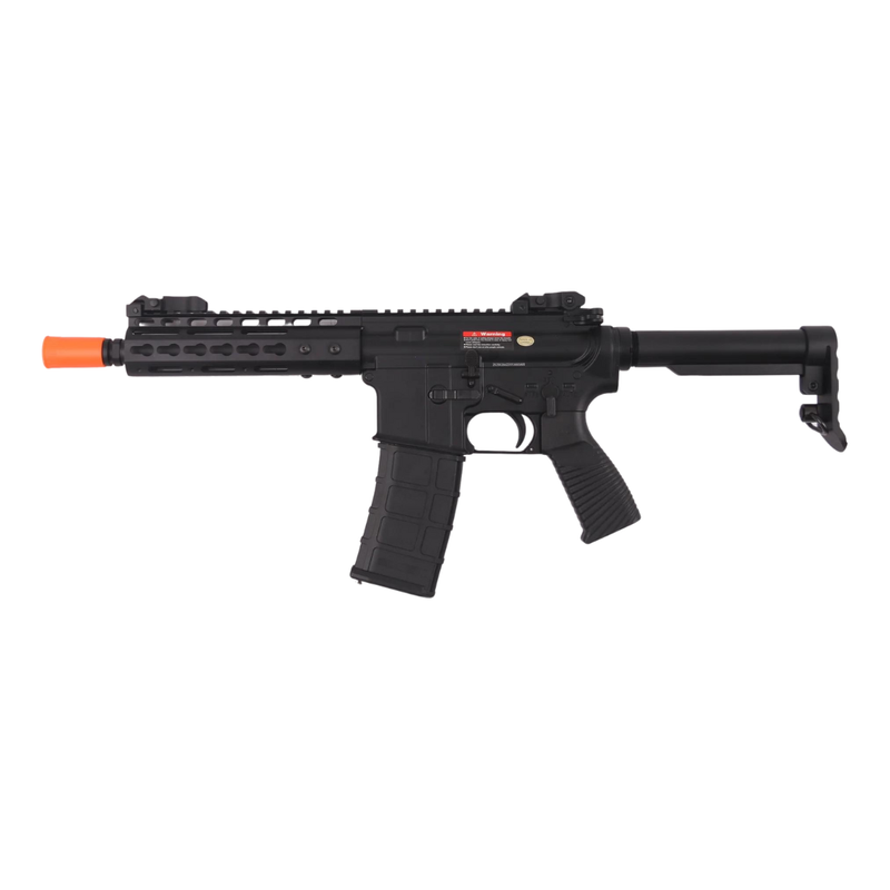 GOLDEN EAGLE MC6637M MK16  KEYMOD FULL METAL GEL BLASTER GAS POWERED GAS BLOWBACK RIFLE