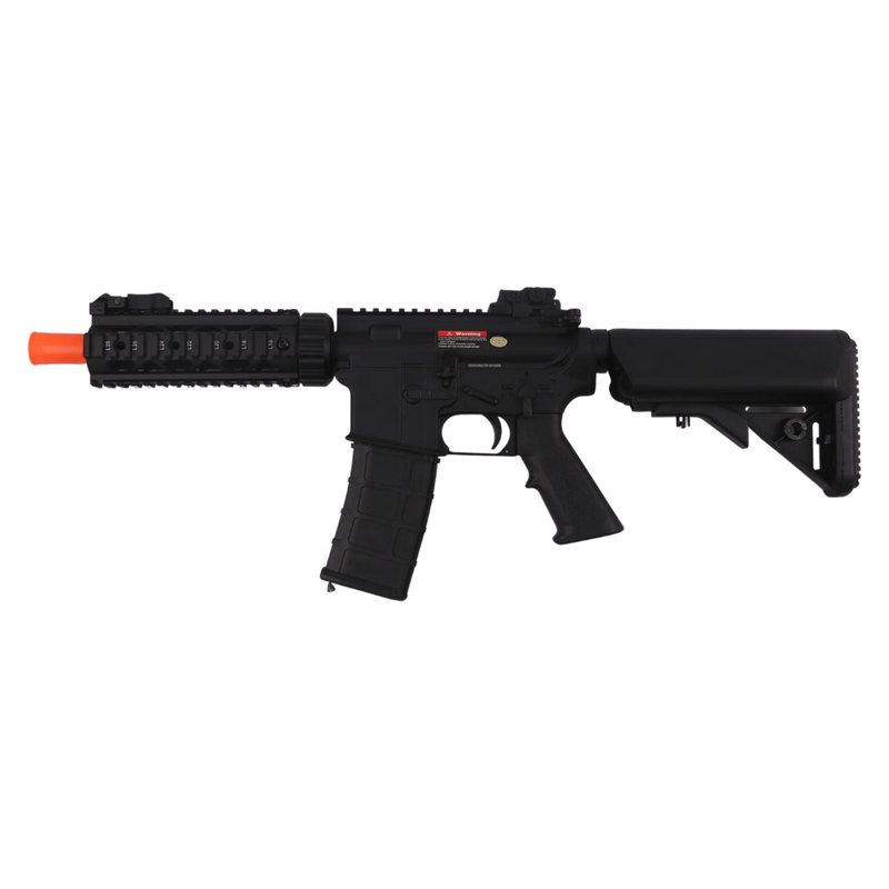 GOLDEN EAGLE MC6625M M4 CQB FULL METAL GAS POWERED GEL BLASTER GAS BLOWBACK RIFLE
