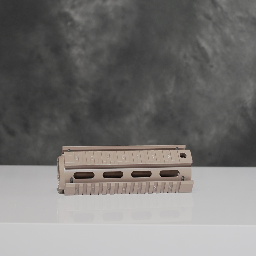 
                  
                    Quad Rail Handguard - Tan 7 inch - Command Elite Hobbies
                  
                