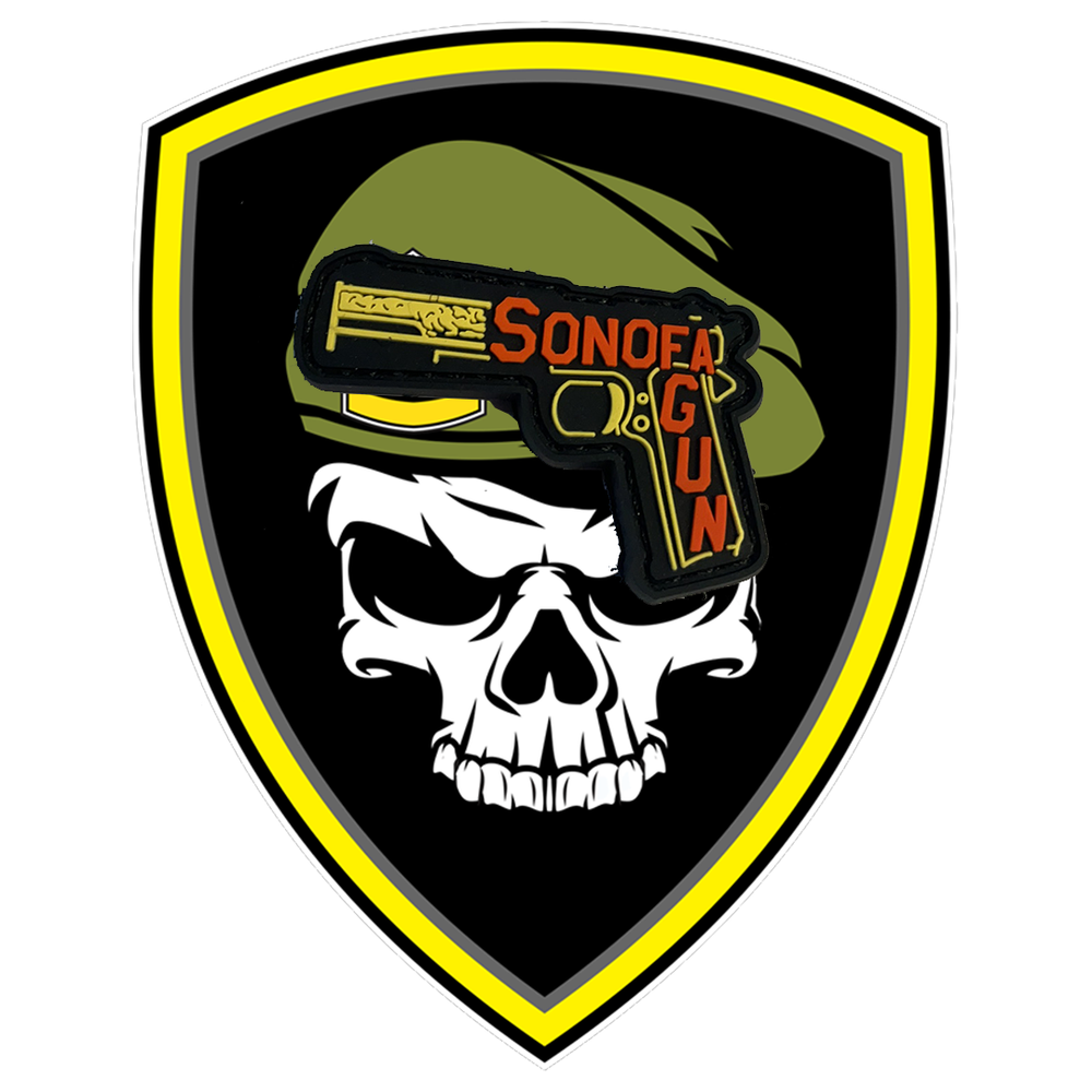 SONOFA Gun Velcro Patch - Command Elite Hobbies