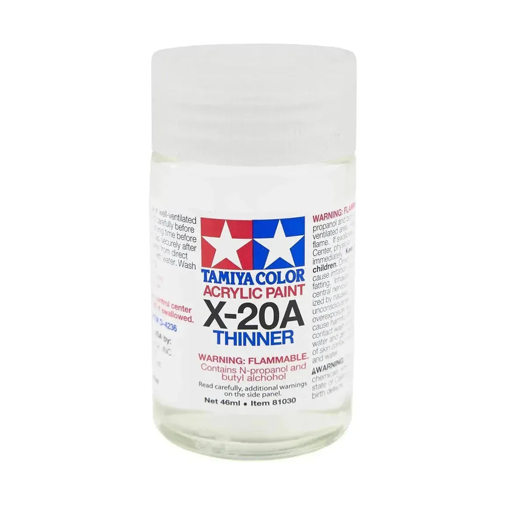 TAMIYA X-20A ACRYLIC THINNER (46ml) - Command Elite Hobbies