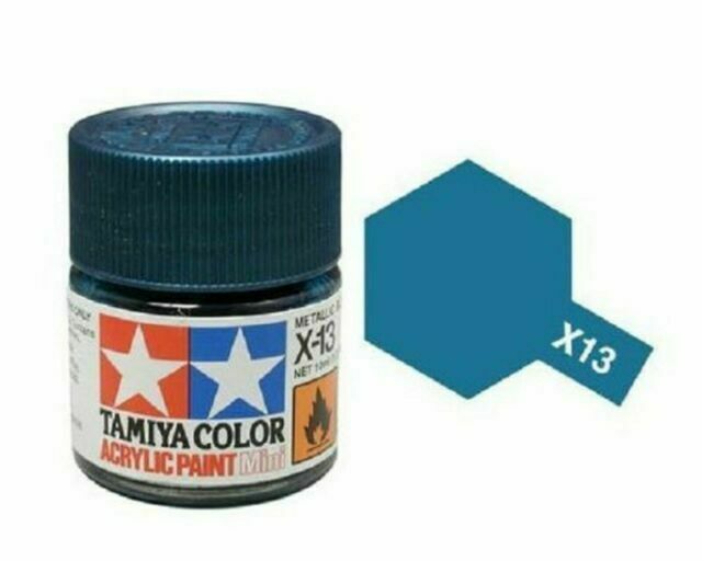 Tamiya Acrylic Mini x-13 METALLIC BLUE - Command Elite Hobbies