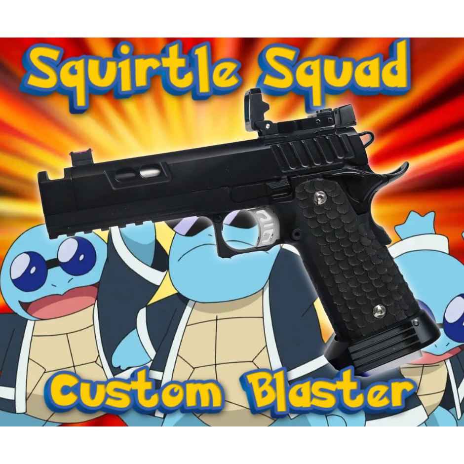 Squirtle Squad Custom Gel Blaster