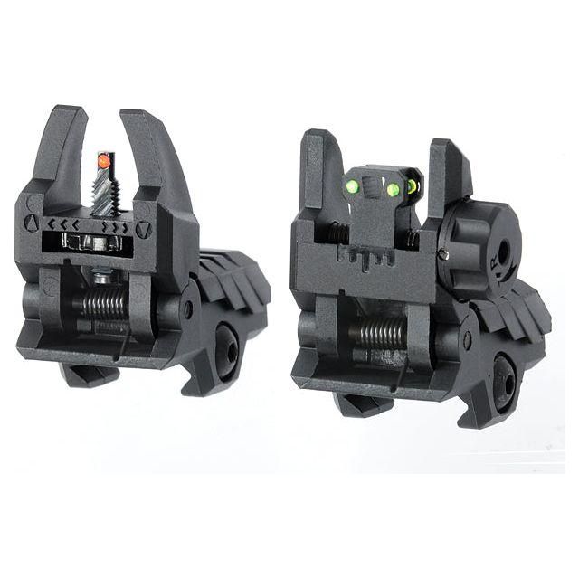 
                  
                    MGPCQB Flip Up Front & Rear Nylon Sight Set - Command Elite Hobbies
                  
                