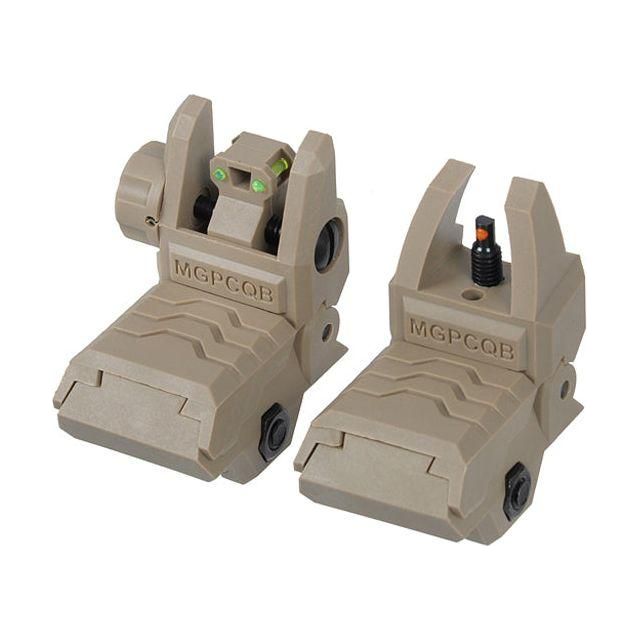 
                  
                    MGPCQB Flip Up Front & Rear Nylon Sight Set - Command Elite Hobbies
                  
                