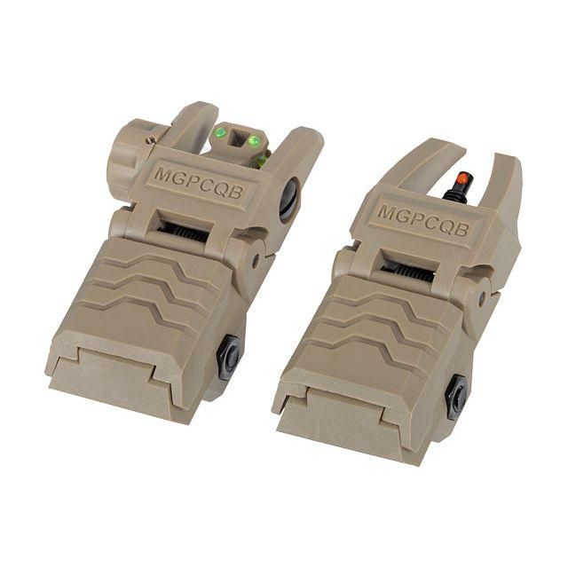 
                  
                    MGPCQB Flip Up Front & Rear Nylon Sight Set - Command Elite Hobbies
                  
                