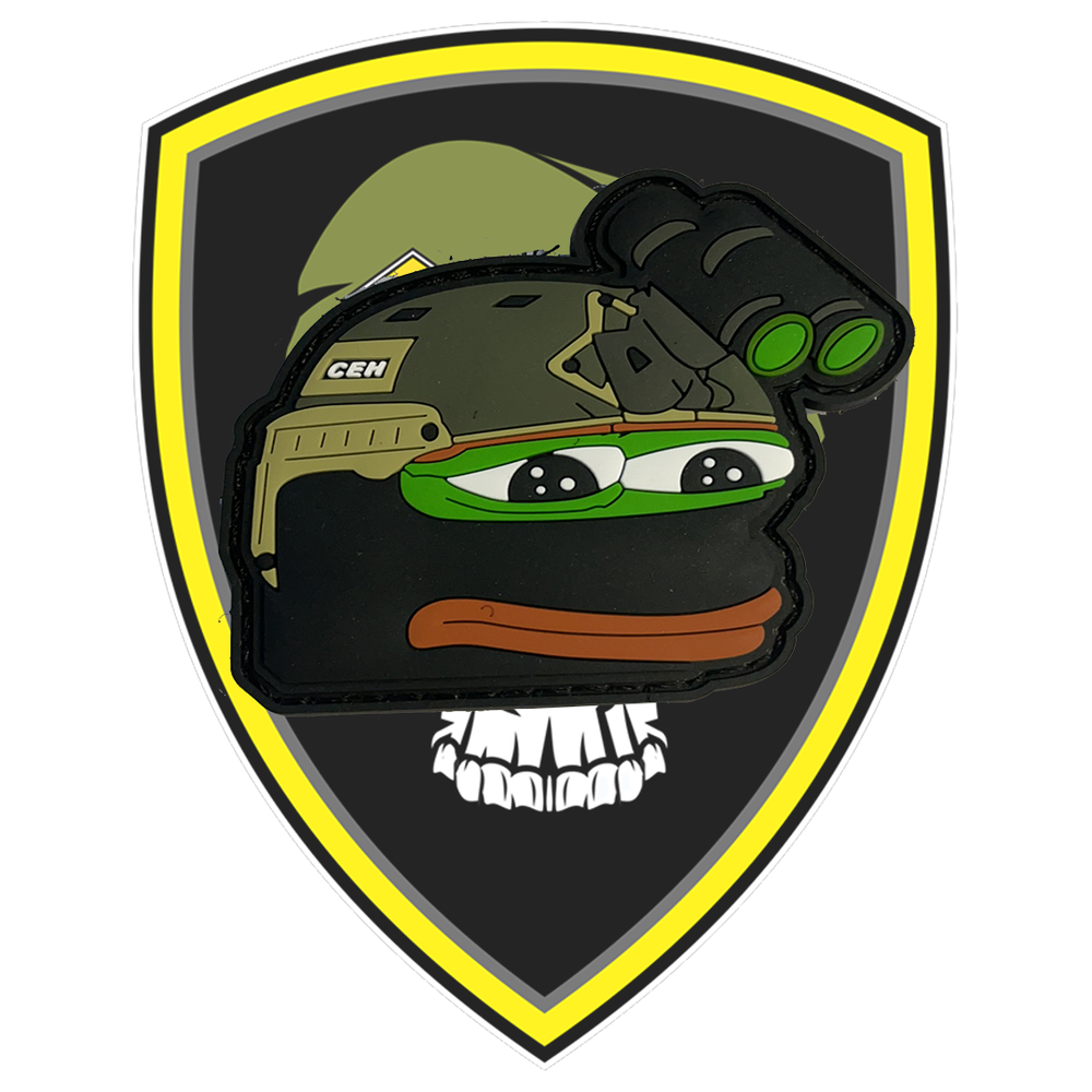 CEH Pepe Velcro Patch - Command Elite Hobbies