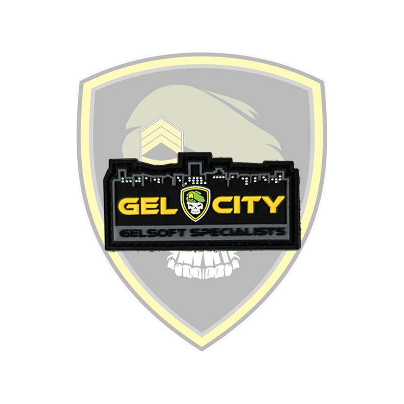 Gel City Velcro Patch