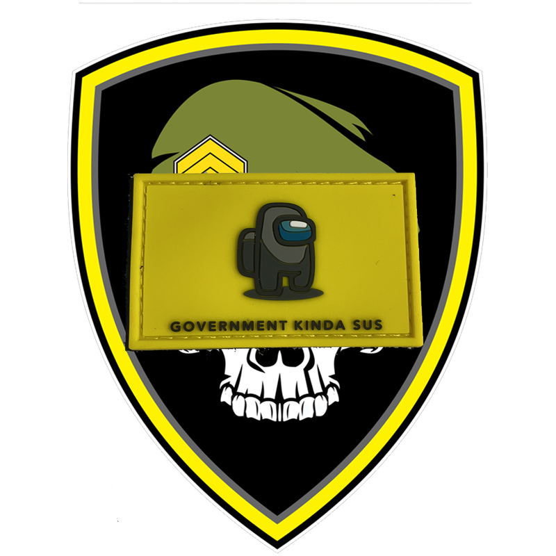 Government Kinda Sus Velcro Patch