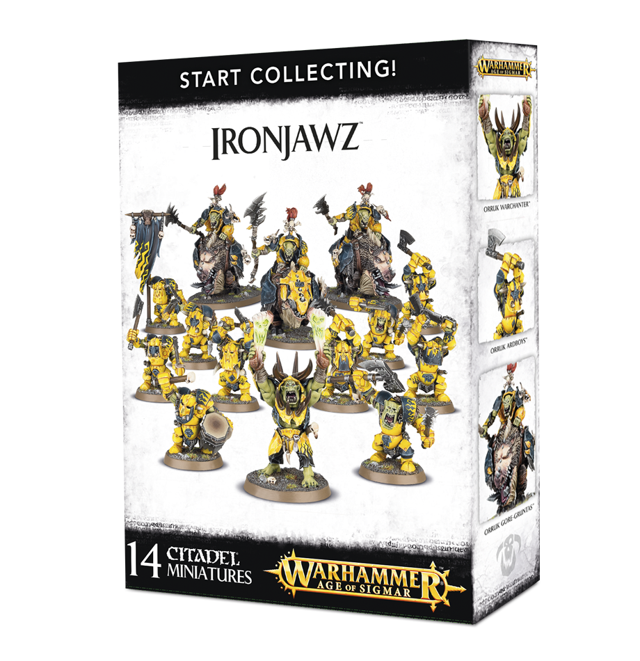Start Colleting! Ironjawz - Command Elite Hobbies