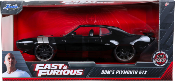 
                  
                    Fast and Furious - Dom’s 1971 Plymouth GTX 1/24th Scale - Command Elite Hobbies
                  
                
