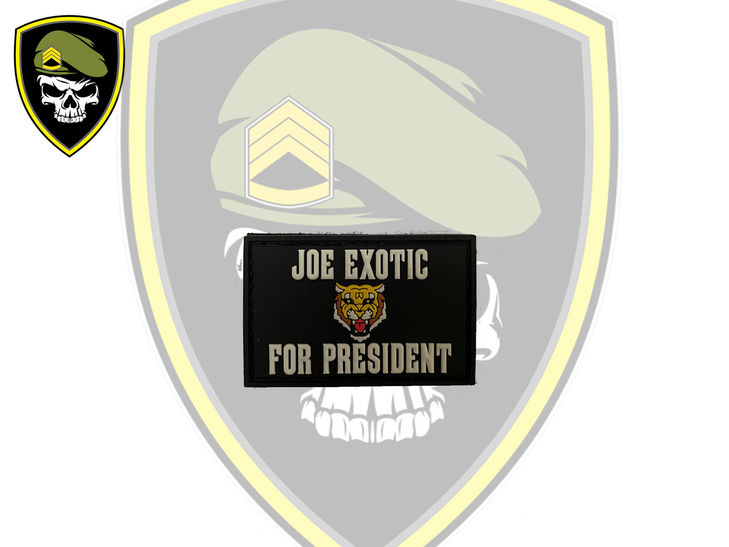 Joe Exotic for President Velcro Patch - Command Elite Hobbies