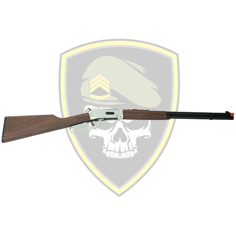 Double Bell M18 CO2 Lever Action Gel Blaster Rifle SILVER