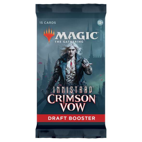 Magic the Gathering: Innistrad Crimson Vow Draft Booster Pack - Command Elite Hobbies
