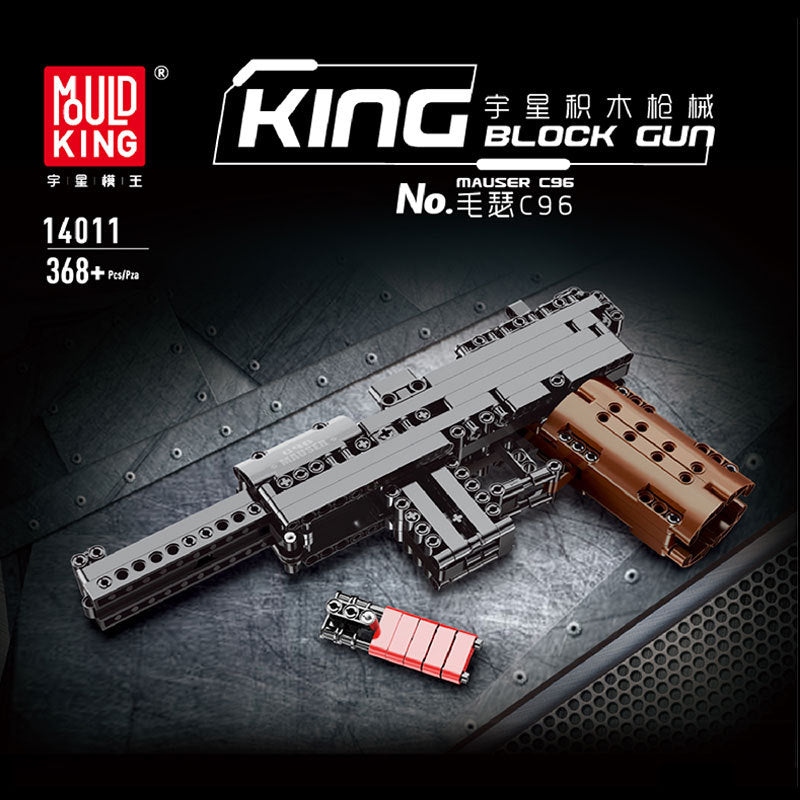 Mould King 14011 Mauser C96 Block Gun - Command Elite Hobbies
