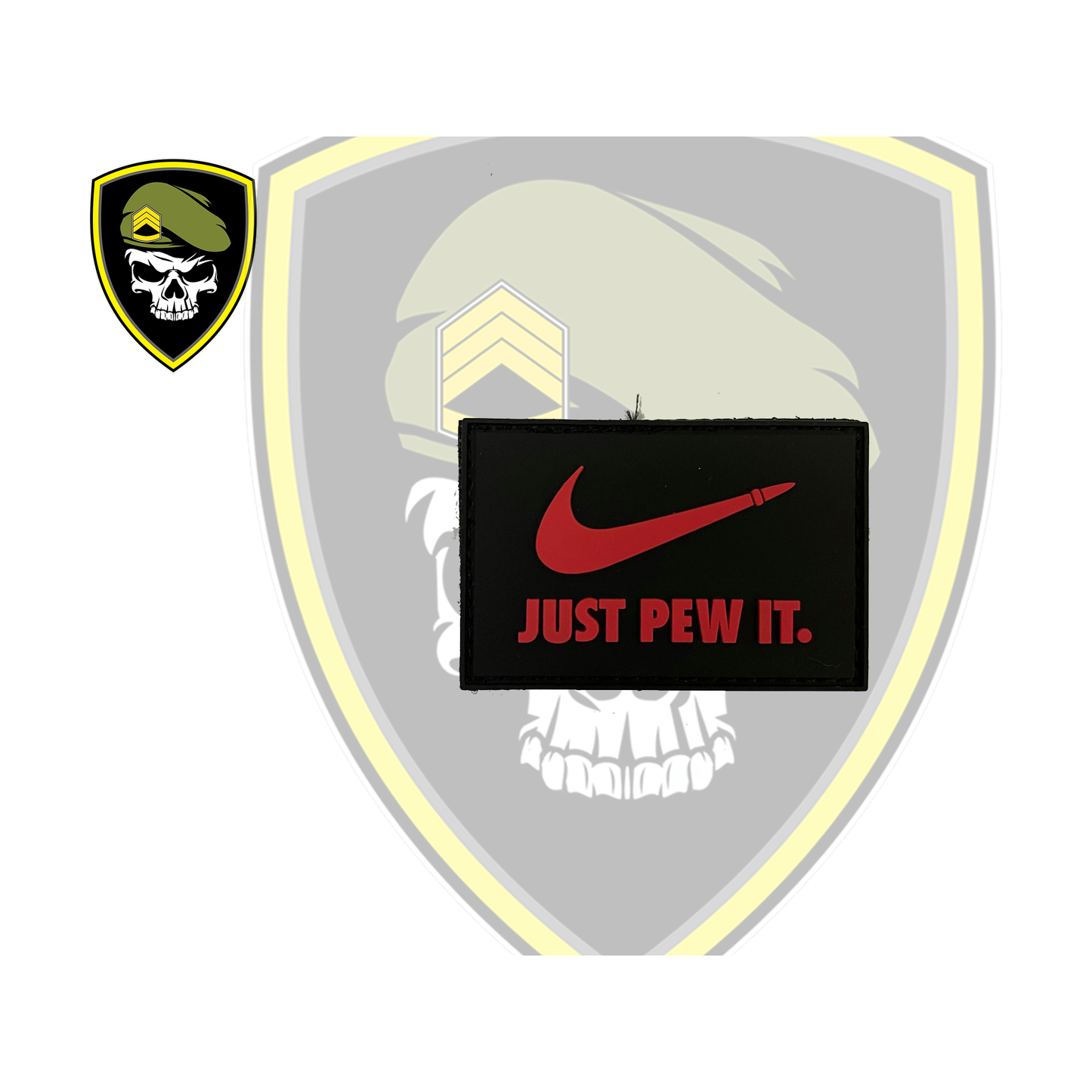 Just Pew It Velcro Patch