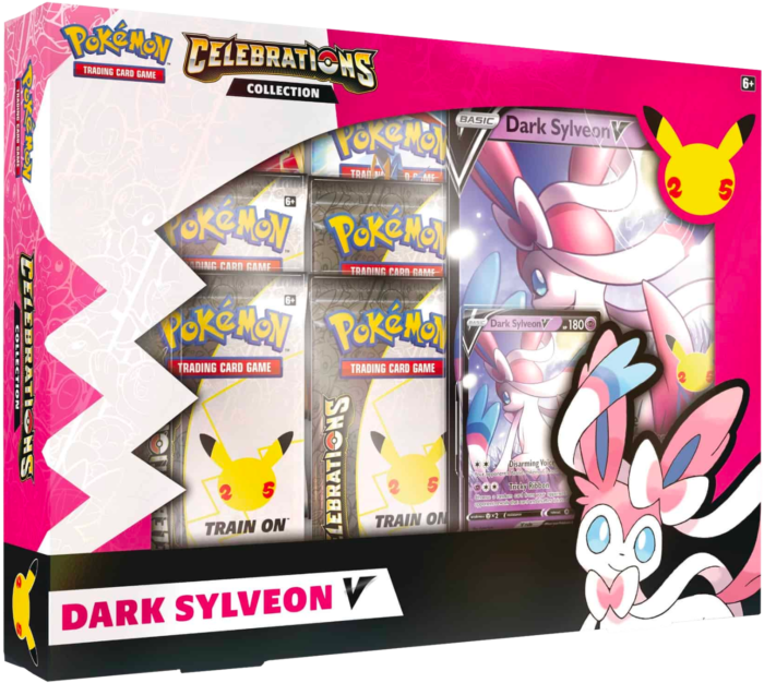 Pokemon - Celebrations Dark Sylveon V Collection Box Set - Command Elite Hobbies