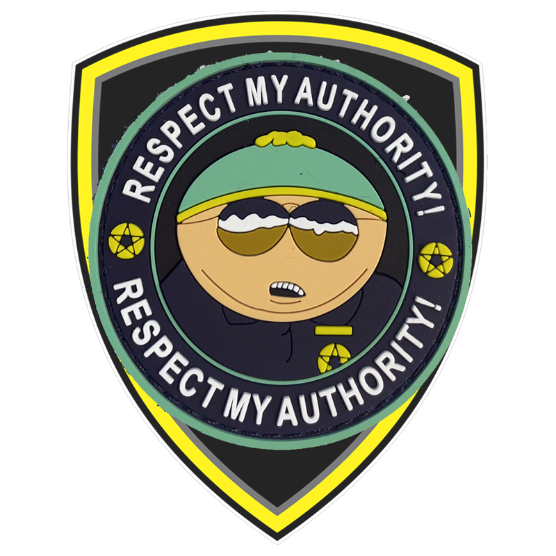 Respect My Authority! Velcro Patch