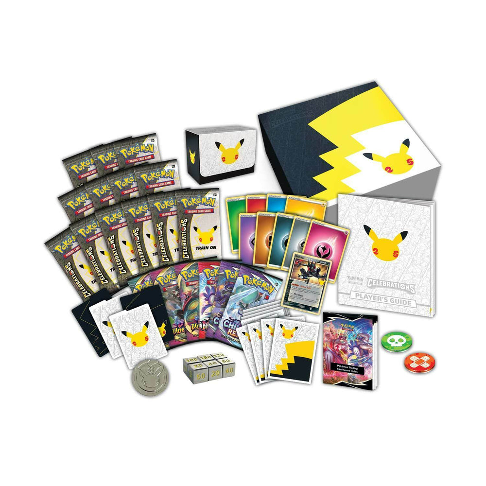 
                  
                    Pokémon TCG: Celebrations Pokémon Center Elite Trainer Box - Command Elite Hobbies
                  
                