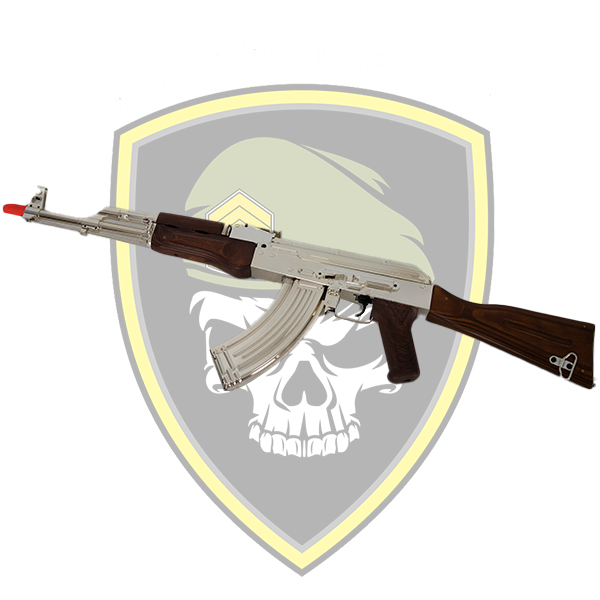 Double Bell - AK-47 Gel Blaster - Silver- AEG Rifle - Command Elite Hobbies