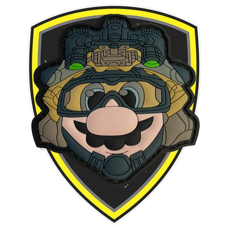 Tactical Luigi Velcro Patch