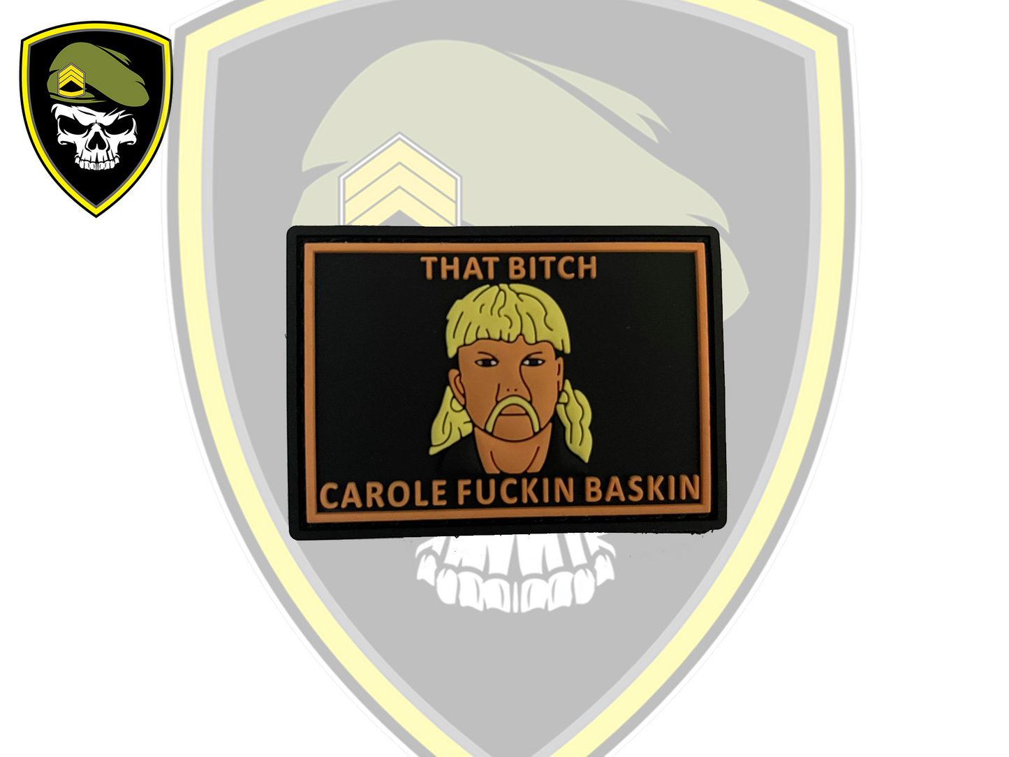 That Bitch Carol Baskin Velcro Patch - Command Elite Hobbies