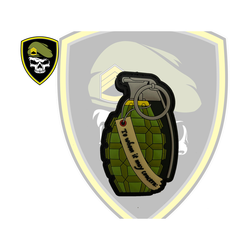 To whom it may concern Velcro Patch