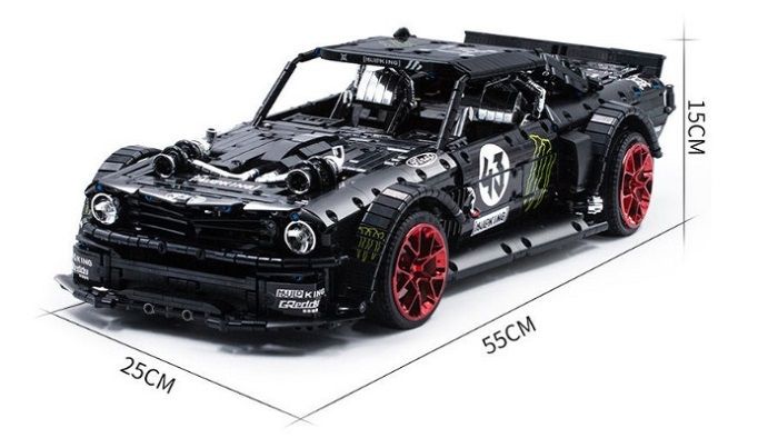 MOULD KING 13108 Ford Mustang Hoonicorn V2 with 2946 Pieces - Command Elite Hobbies