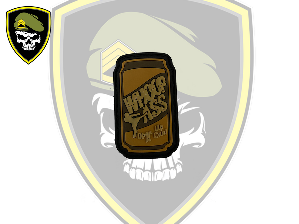 Can of Whoop Ass Velcro Patch - Command Elite Hobbies